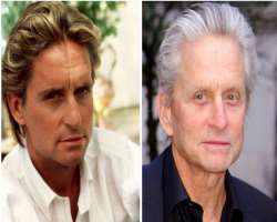 Michael Douglas before surgery